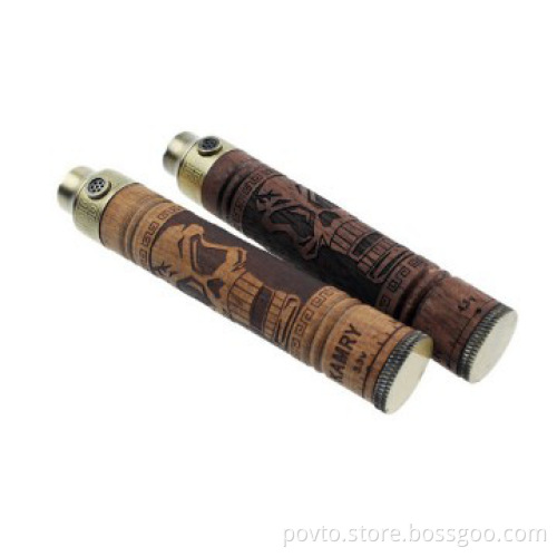 K fire e cigarette vaporizer adjust voltage with glass smoking pipes